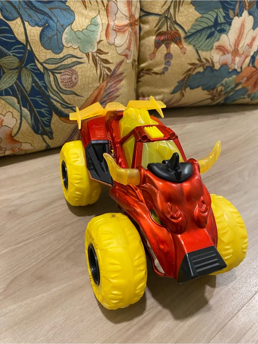 Red & Yellow Monster Truck Toy for Kids - Brand Unknown